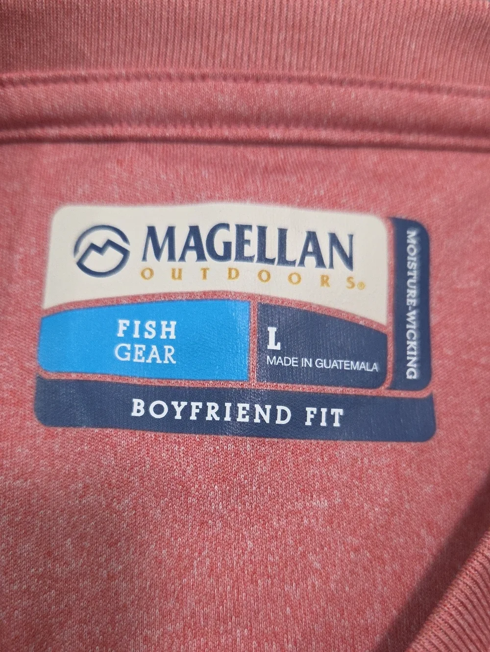 •Magellan• Little Girls Fish Gear Long Sleeve Top
